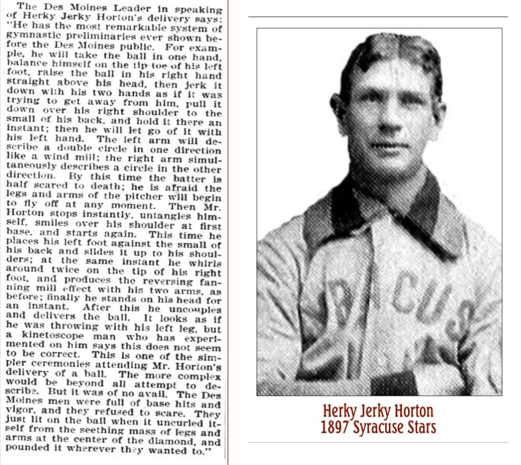 Diamonds in the Dusk profile of Herky Jerky Horton